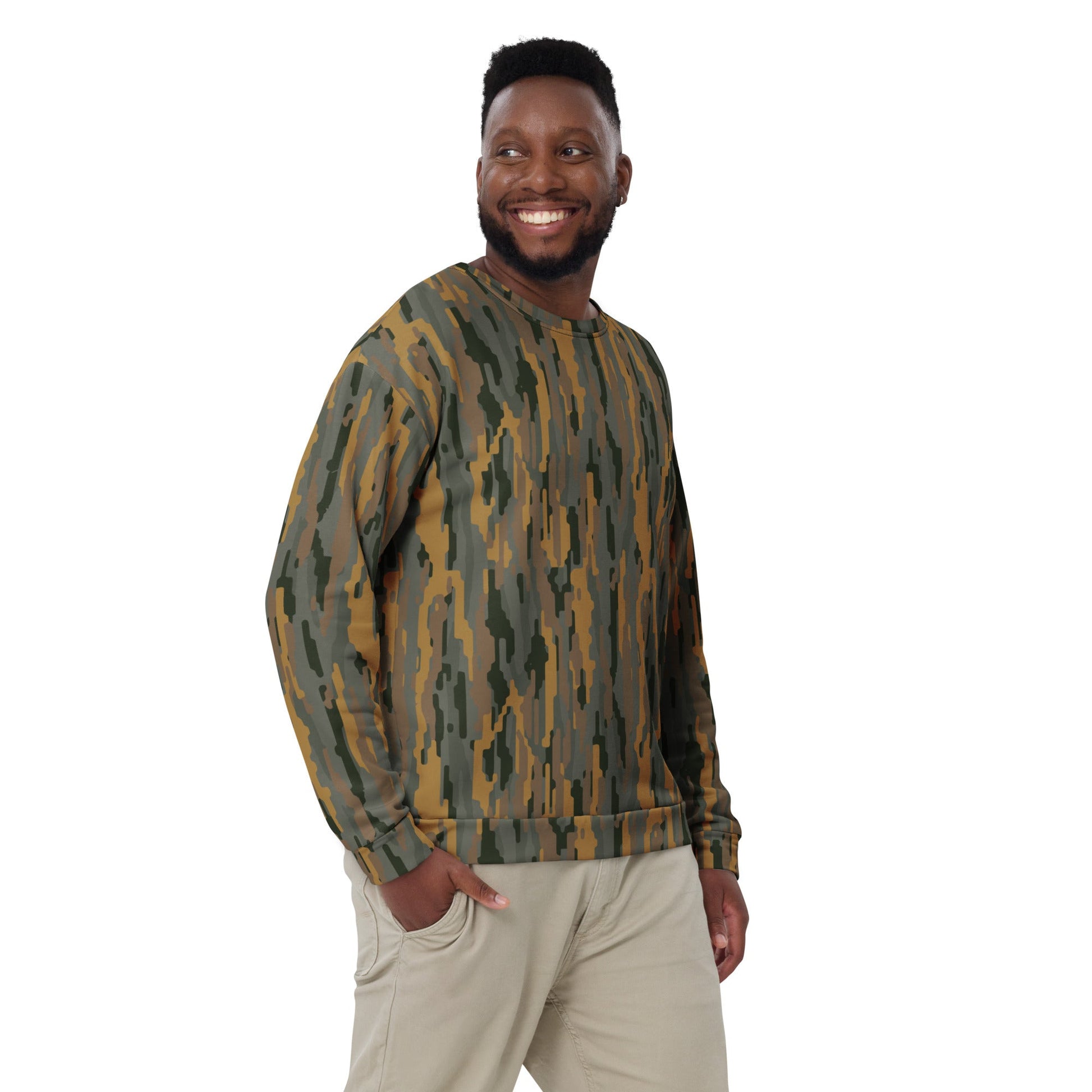 Modern Warfare Urban Vertical Rusty Bark CAMO Unisex Sweatshirt