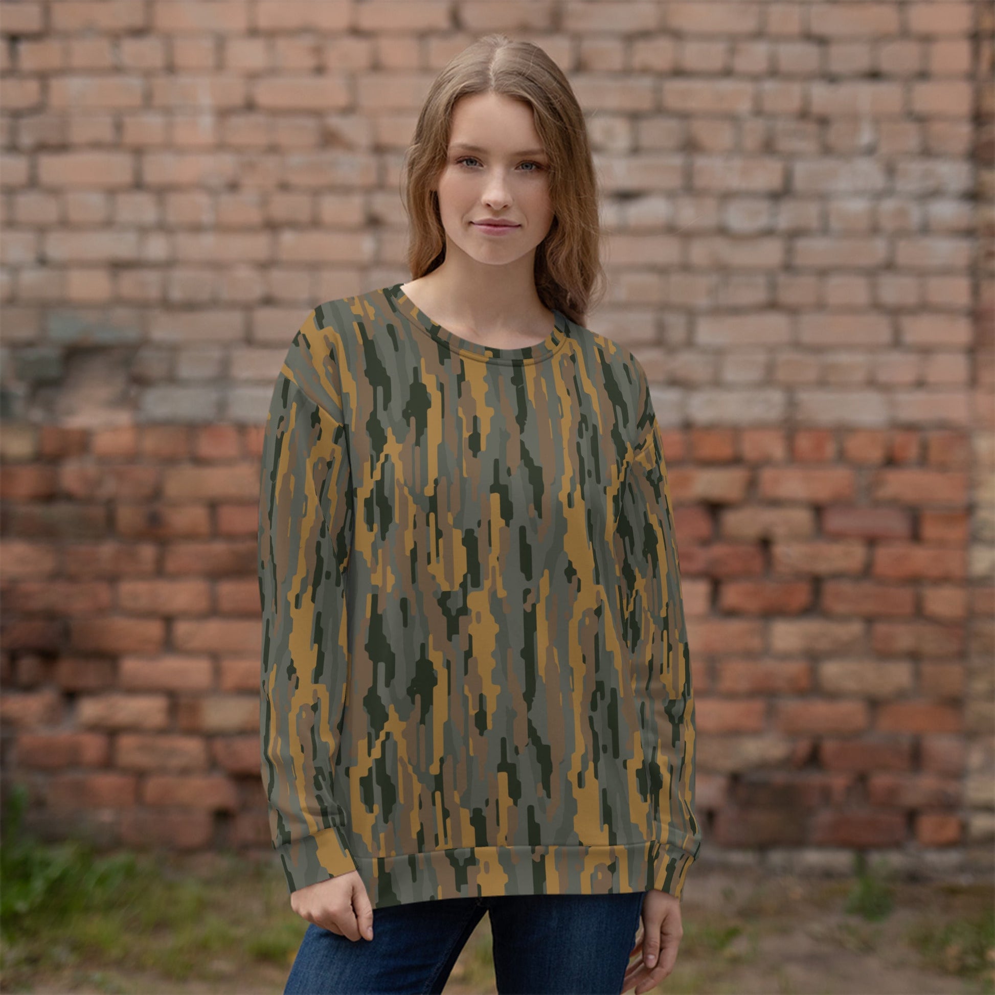 Modern Warfare Urban Vertical Rusty Bark CAMO Unisex Sweatshirt