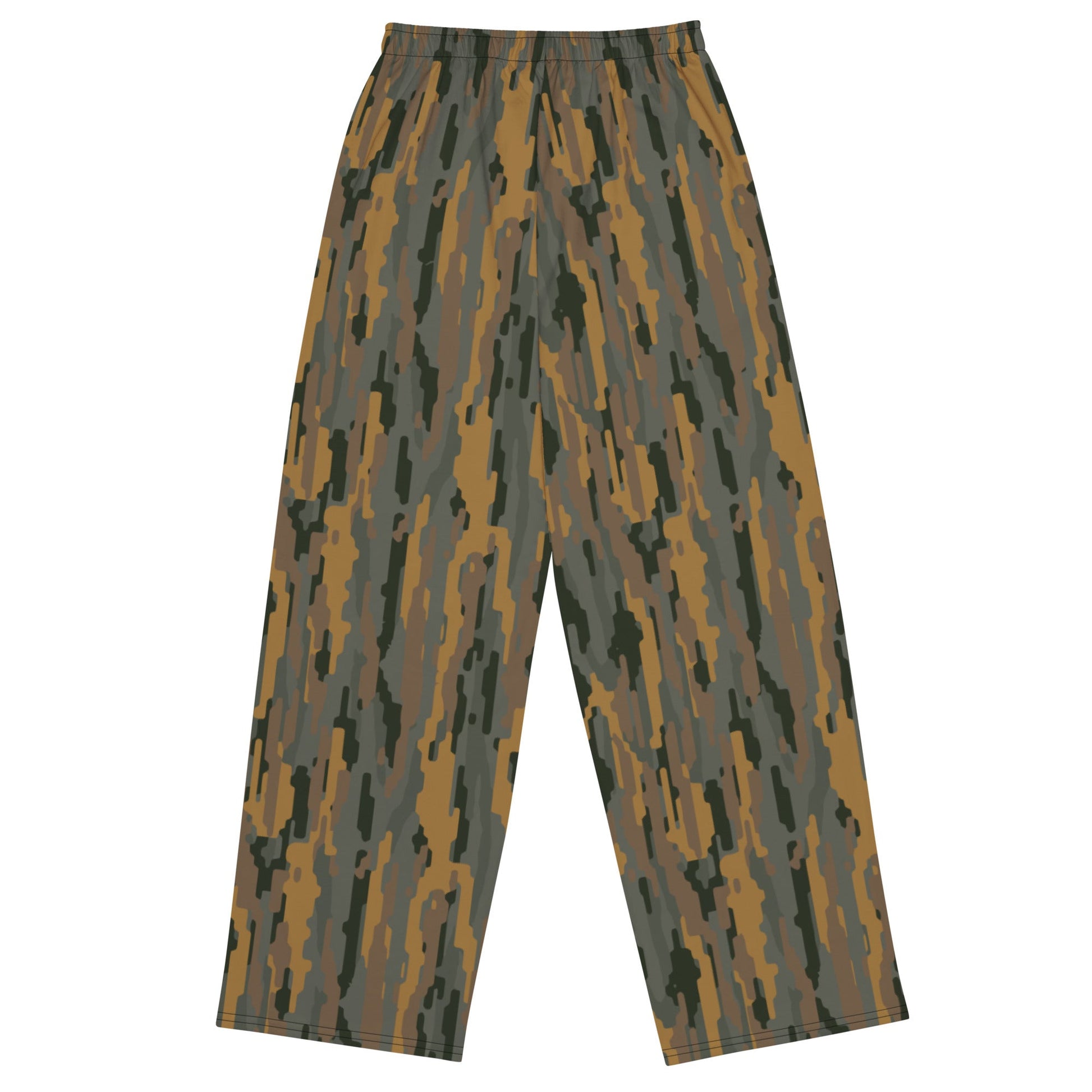 Modern Warfare Urban Vertical Rusty Bark CAMO Unisex Wide-leg Pants - Wide-Leg Leisure