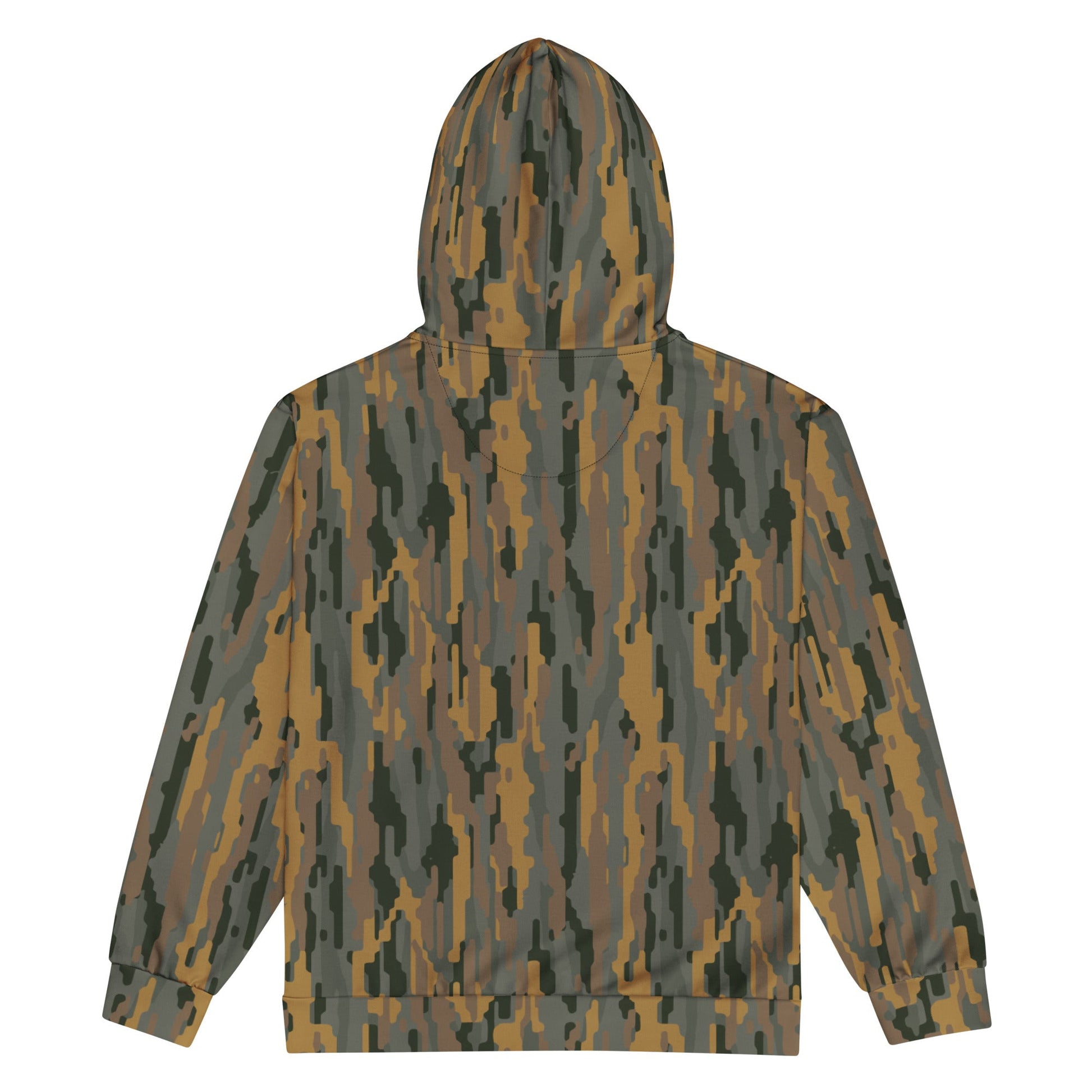 Modern Warfare Urban Vertical Rusty Bark CAMO Unisex Zip Hoodie