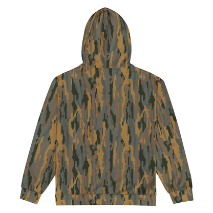 Modern Warfare Urban Vertical Rusty Bark CAMO Unisex Zip Hoodie