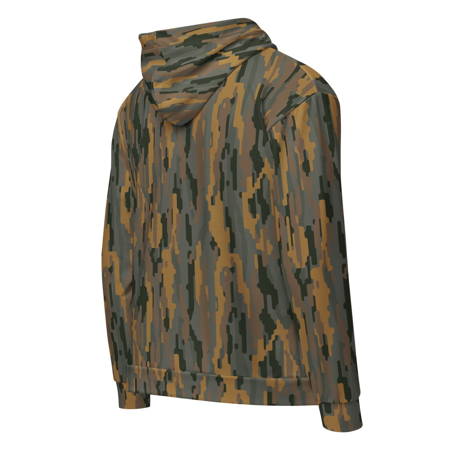 Modern Warfare Urban Vertical Rusty Bark CAMO Unisex Zip Hoodie