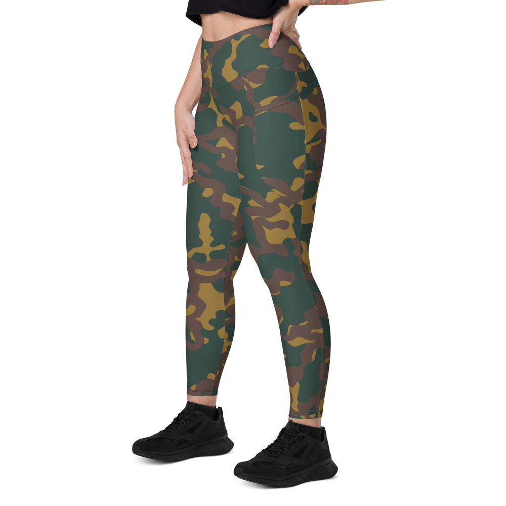 Moldovan TTsKO CAMO Leggings with pockets - Womens With Pockets