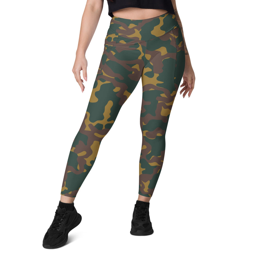 Moldovan TTsKO CAMO Leggings with pockets - Womens With Pockets