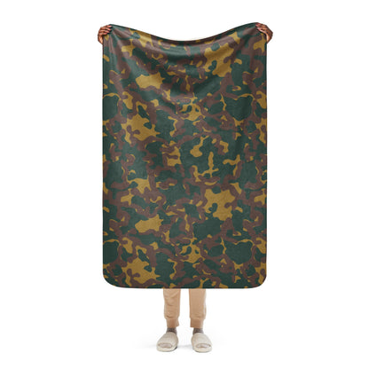 Moldovan TTsKO CAMO Sherpa blanket - 37″×57″ - Blanket