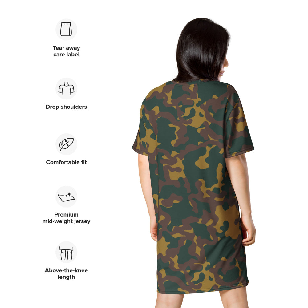 Moldovan TTsKO CAMO T-shirt dress - Womens T-Shirt Dress