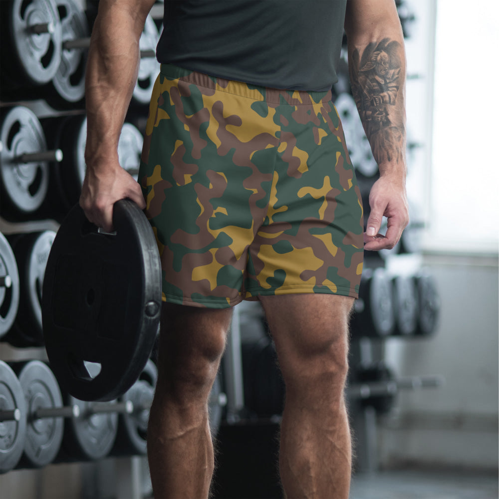 Moldovan TTsKO CAMO Unisex Athletic Long Shorts - 2XS