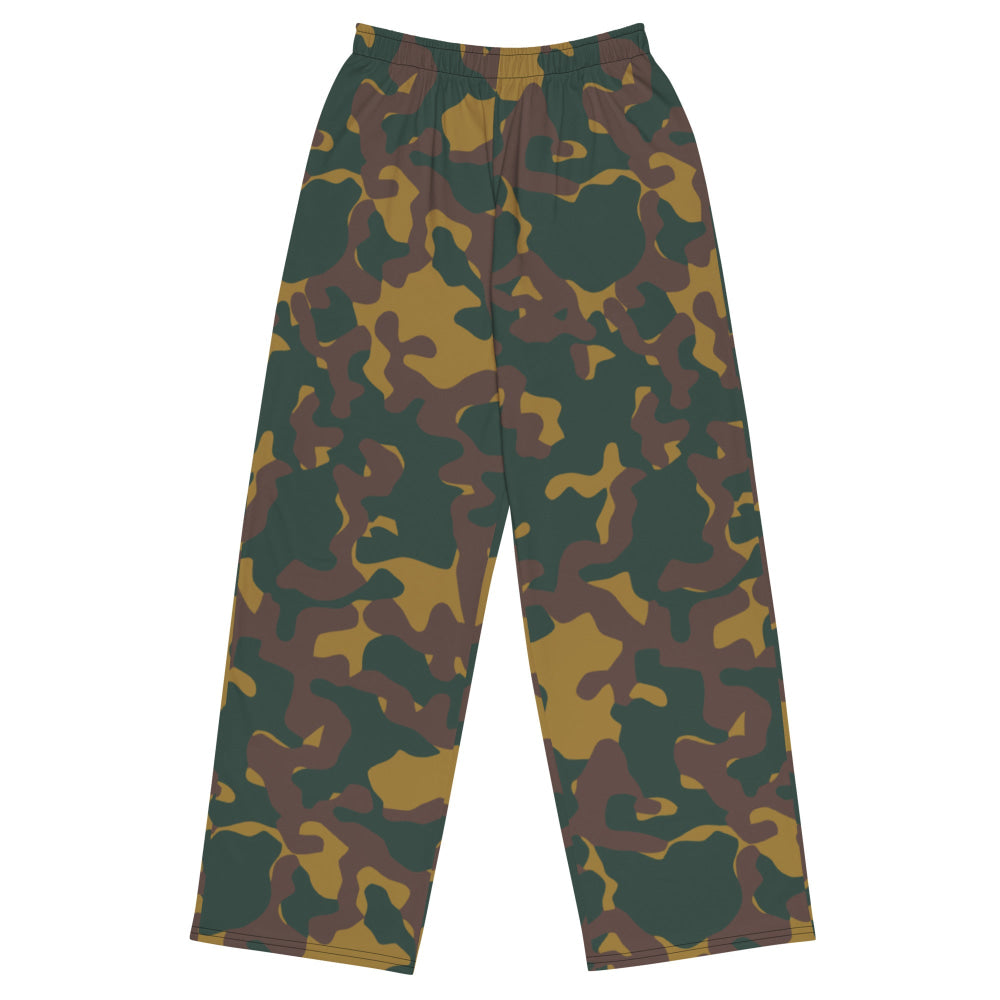 Moldovan TTsKO CAMO unisex wide-leg pants - 2XS - Unisex Wide-Leg Pants