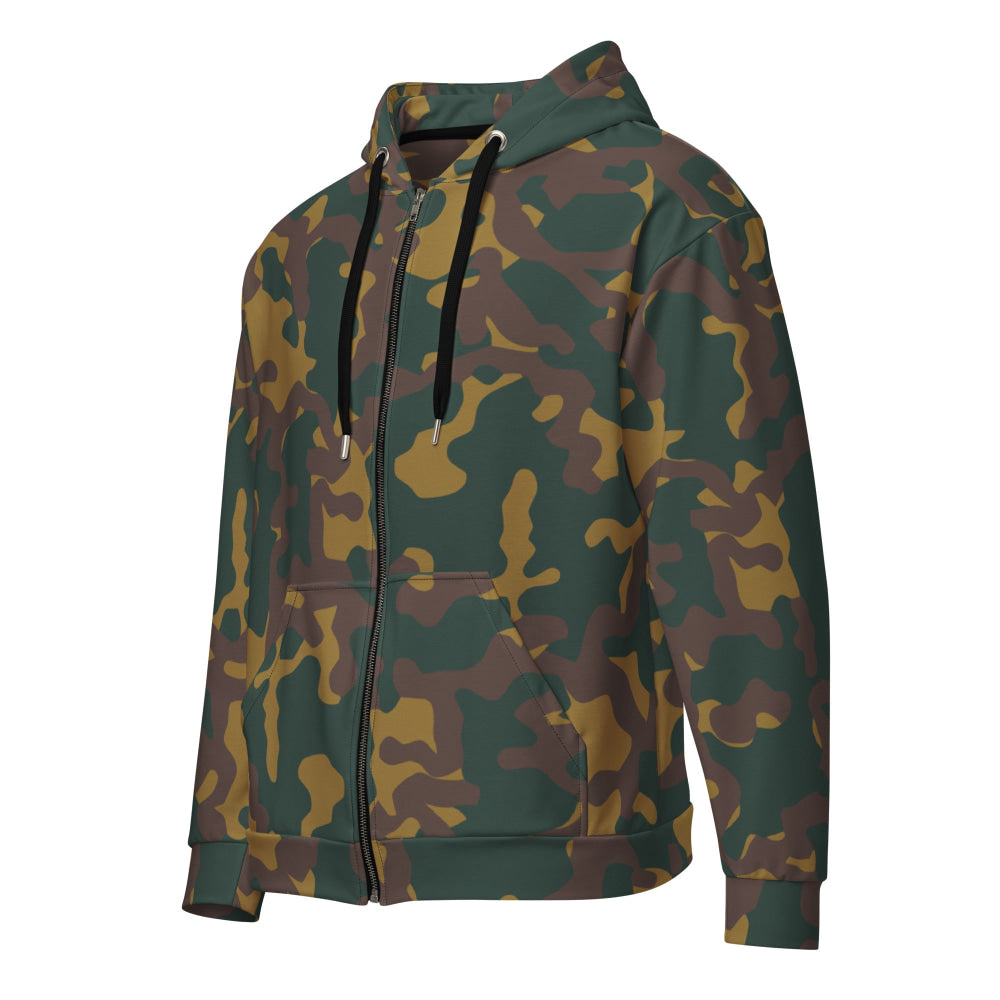 Moldovan TTsKO CAMO Unisex zip hoodie - 2XS - Zip Hoodie