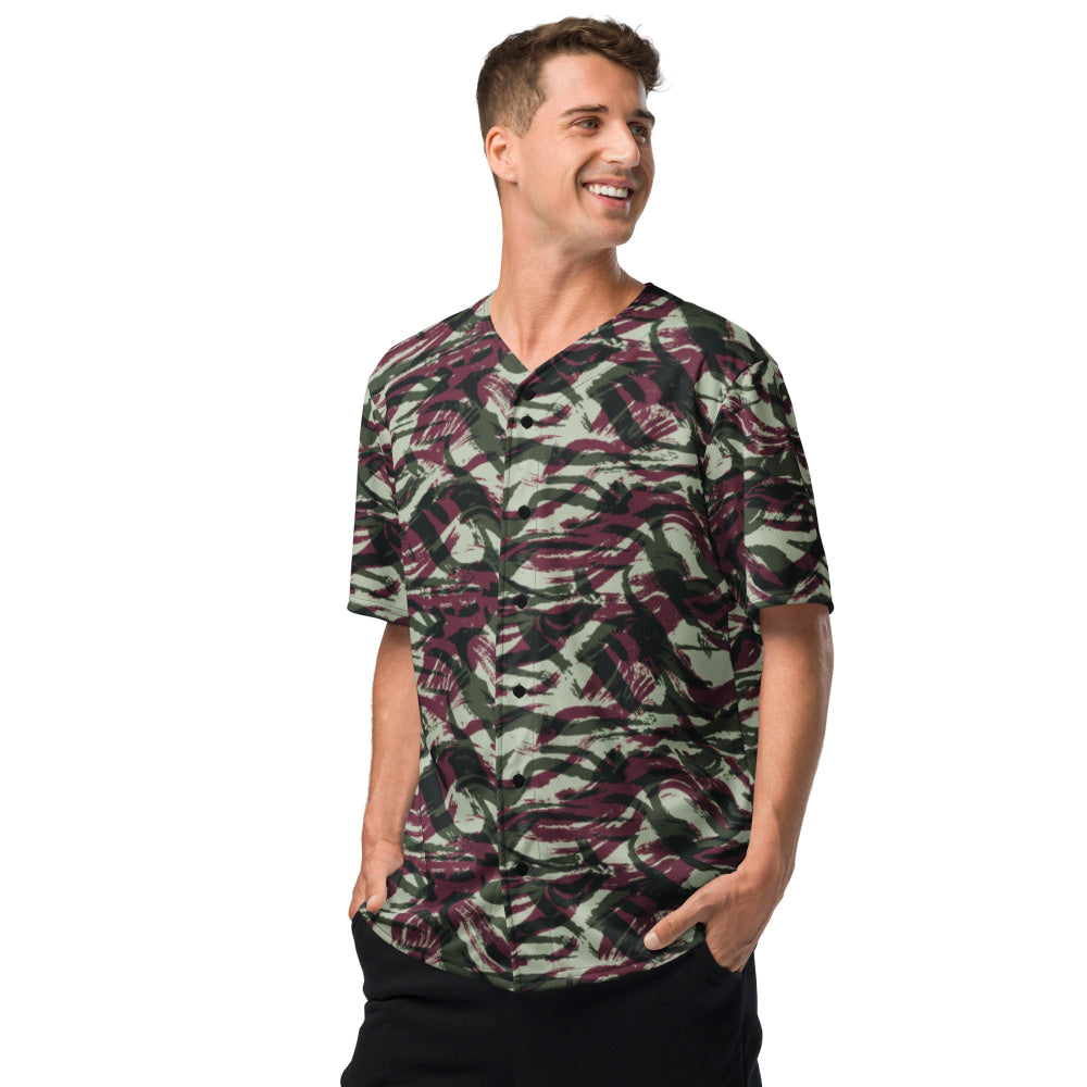 Moroccan Lizard CAMO baseball jersey - Unisex Baseball Jersey