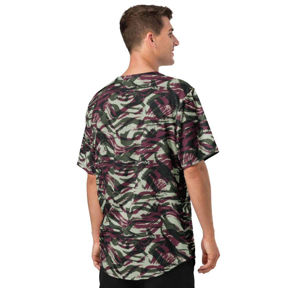 Moroccan Lizard CAMO baseball jersey - Unisex Baseball Jersey