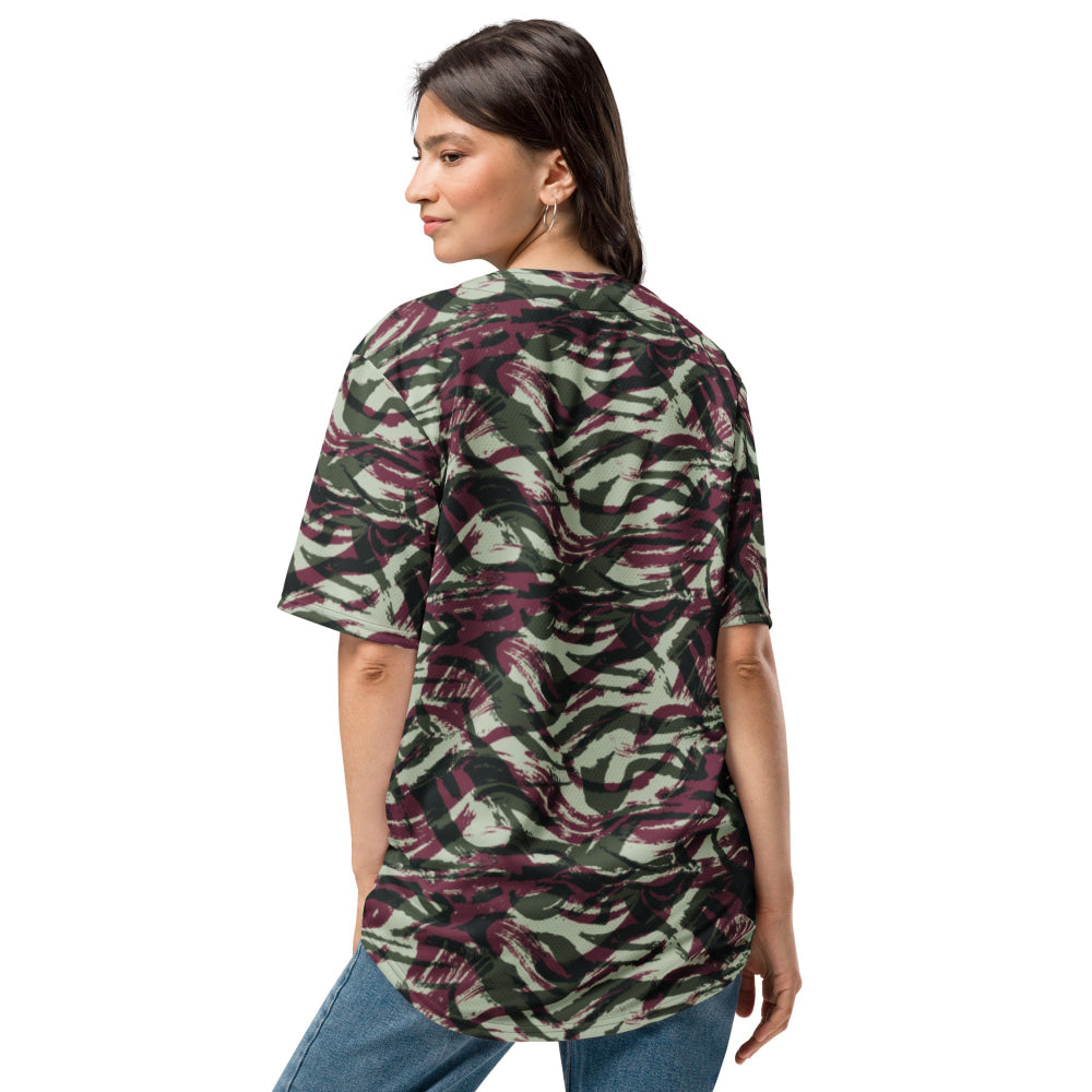 Moroccan Lizard CAMO baseball jersey - Unisex Baseball Jersey