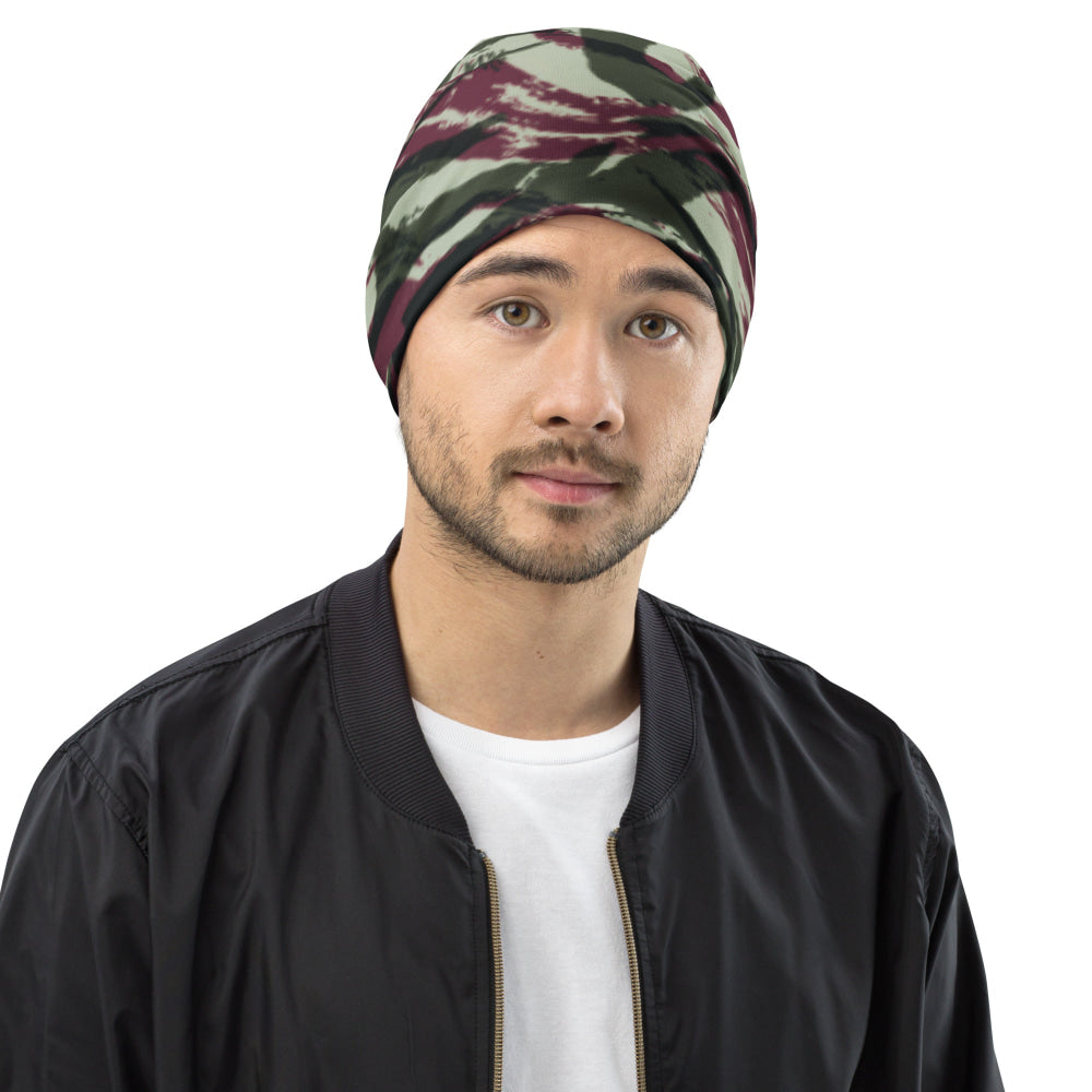 Moroccan Lizard CAMO Beanie - S