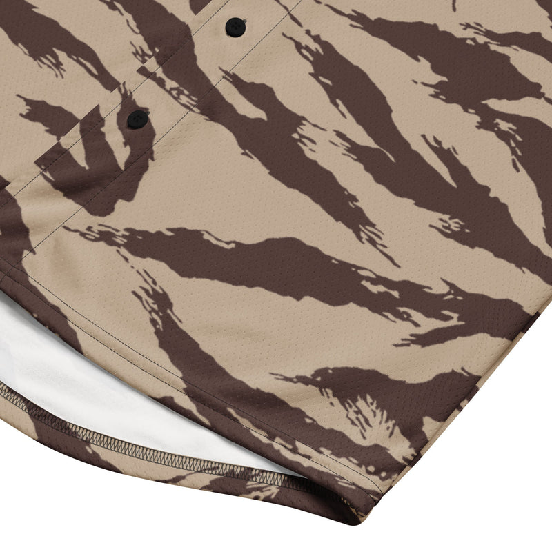 Lizard Moroccan Desert CAMO Unisex Baseball Jersey