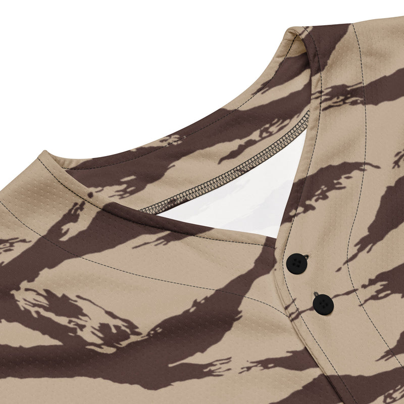 Lizard Moroccan Desert CAMO Unisex Baseball Jersey