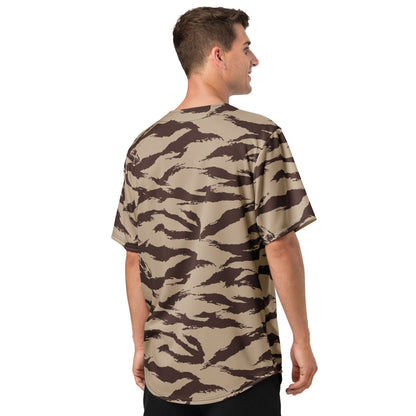 Moroccan Lizard Desert CAMO baseball jersey - Baseball Jerseys