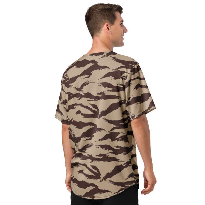 Lizard Moroccan Desert CAMO Unisex Baseball Jersey