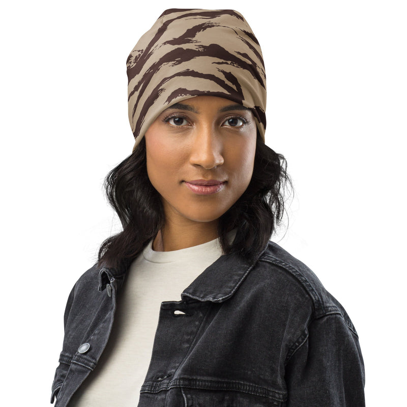 Lizard Moroccan Desert CAMO Beanie - Head