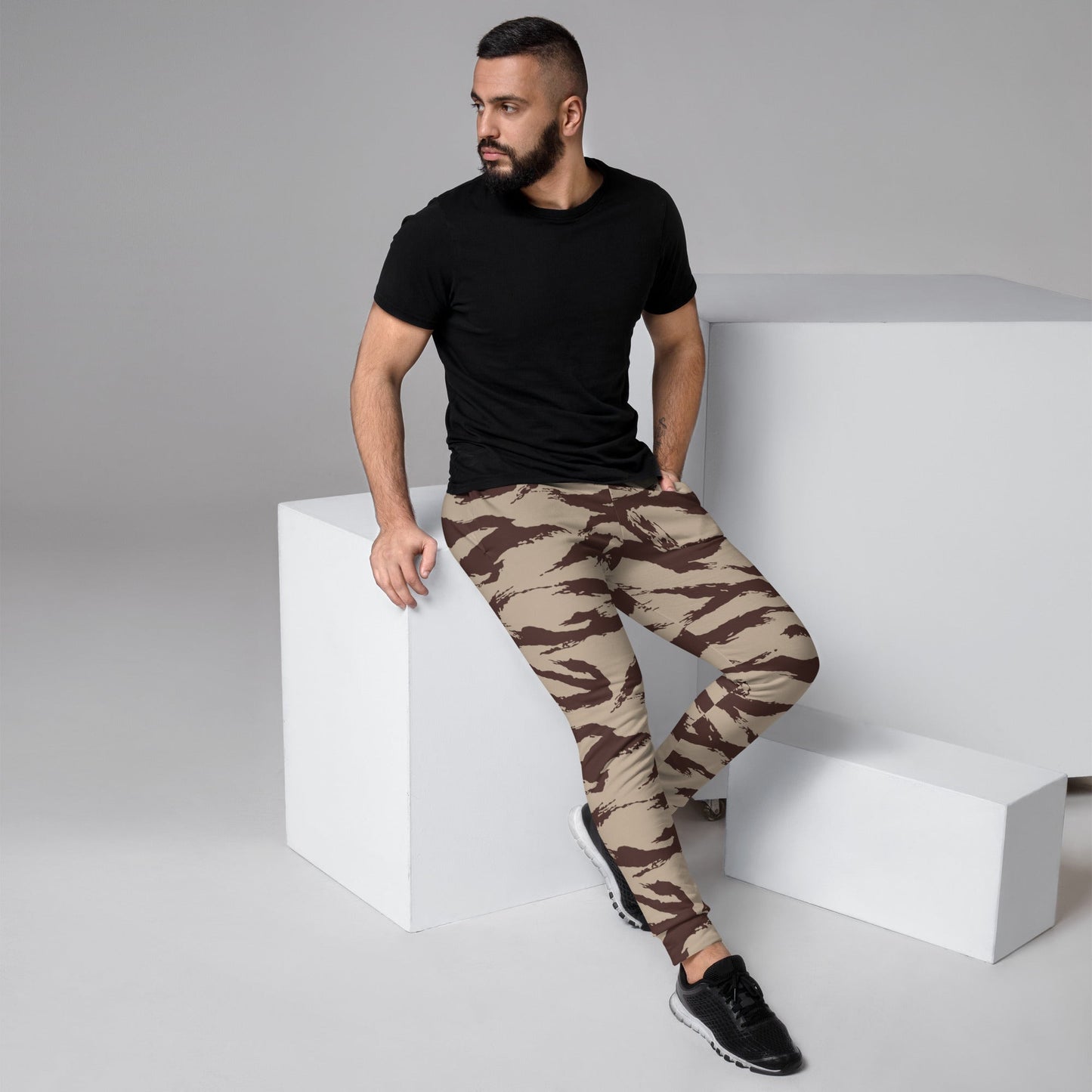 Moroccan Lizard Desert CAMO Mens Joggers - XS