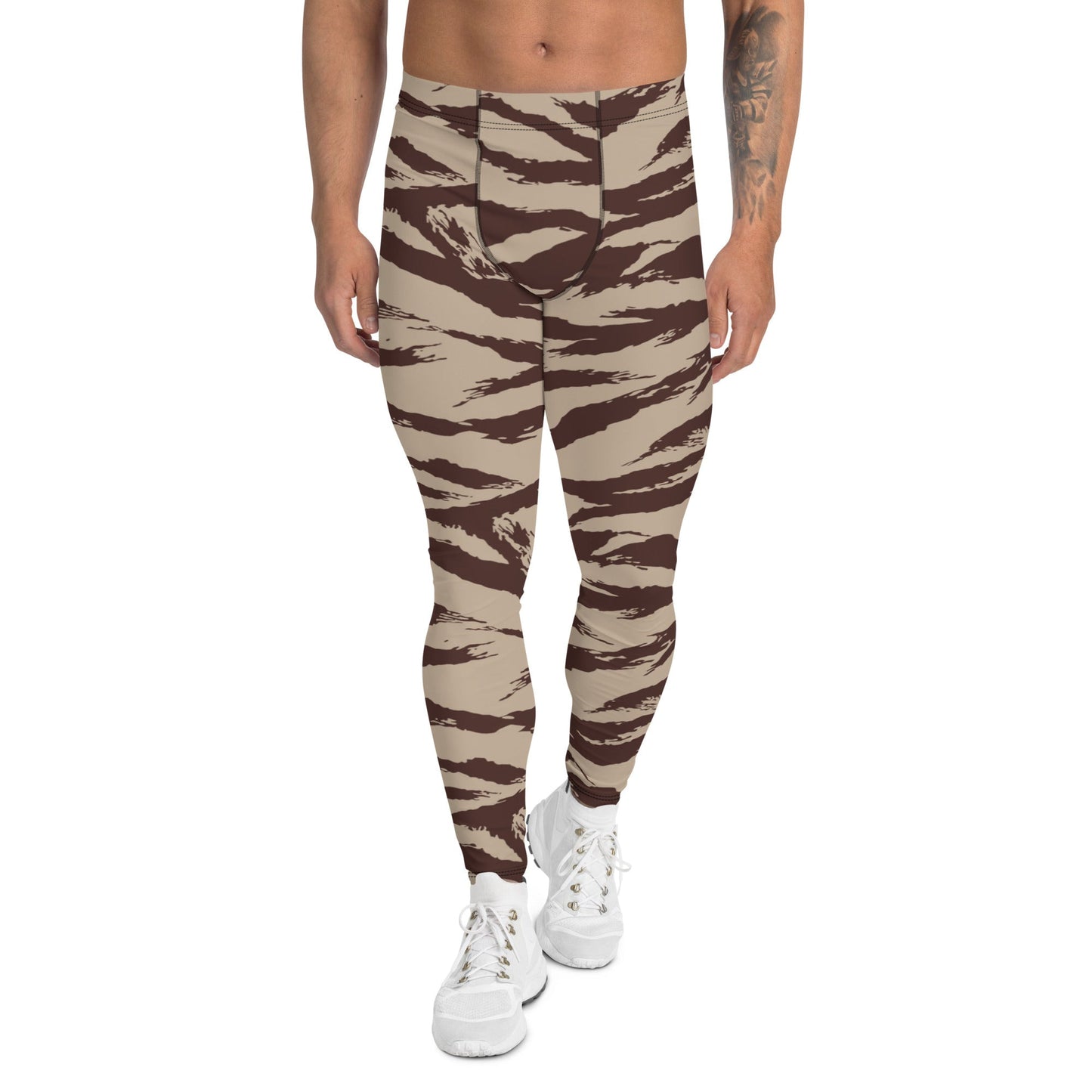 Moroccan Lizard Desert CAMO Mens Leggings - XS