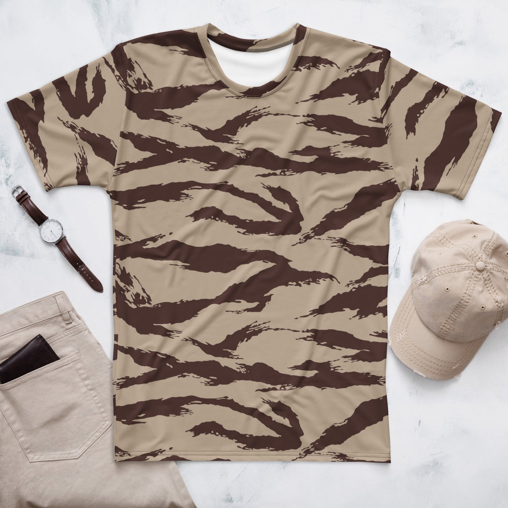Moroccan Lizard Desert CAMO Mens t-shirt - XS - T-Shirts