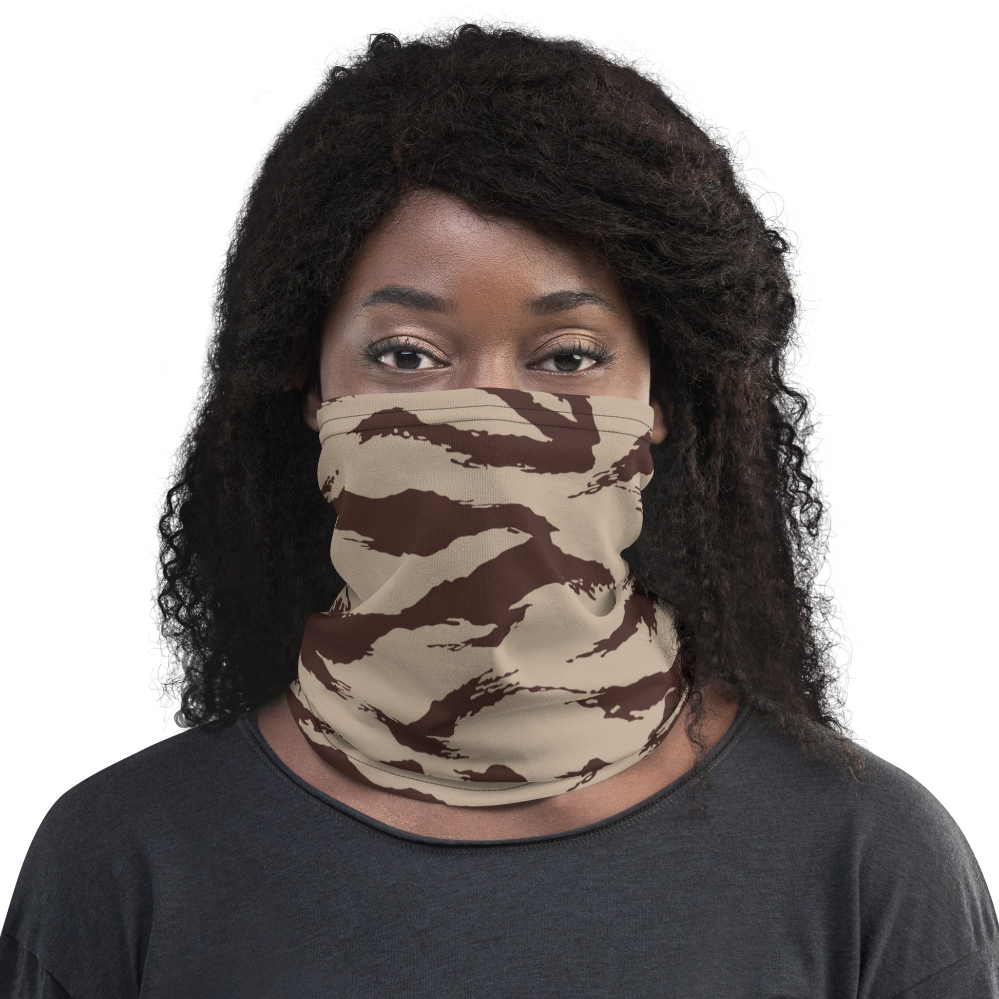 Moroccan Lizard Desert CAMO Neck Gaiter Gaiters