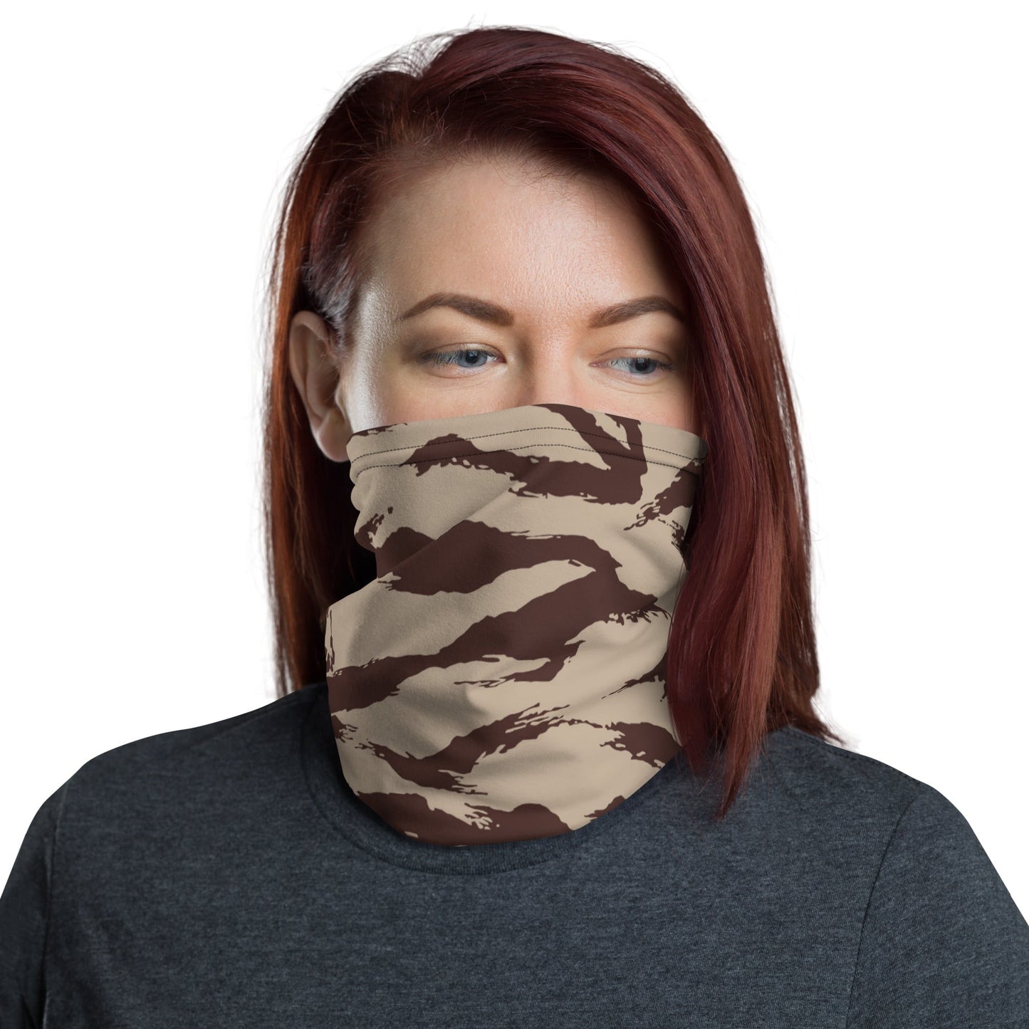Moroccan Lizard Desert CAMO Neck Gaiter Gaiters
