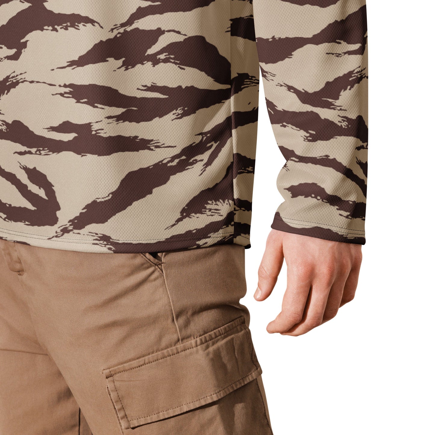 Moroccan Lizard Desert CAMO Recycled hockey fan jersey - Hockey Jerseys