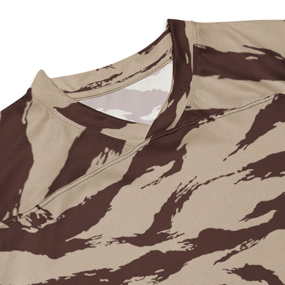 Moroccan Lizard Desert CAMO Recycled hockey fan jersey - Hockey Jerseys