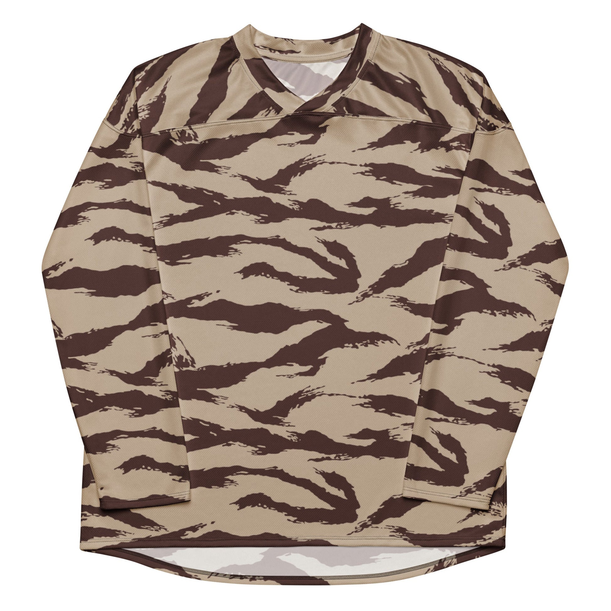 Moroccan Lizard Desert CAMO Recycled hockey fan jersey - Hockey Jerseys