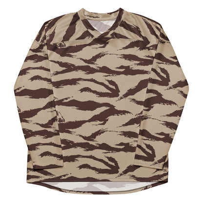 Moroccan Lizard Desert CAMO Recycled hockey fan jersey - Hockey Jerseys