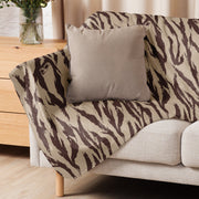 Lizard Moroccan Desert CAMO Sherpa Blanket