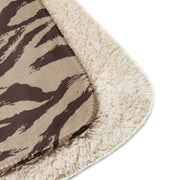 Lizard Moroccan Desert CAMO Sherpa Blanket