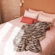 Lizard Moroccan Desert CAMO Sherpa Blanket