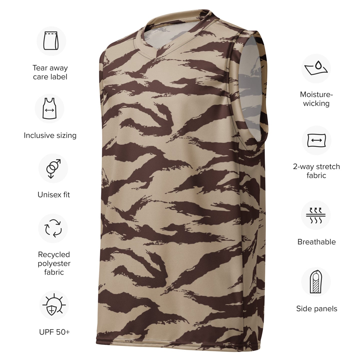 Moroccan Lizard Desert CAMO unisex basketball jersey - Basketball Jerseys
