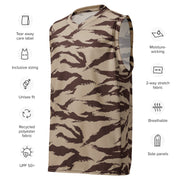 Lizard Moroccan Desert CAMO Unisex Basketball Jersey