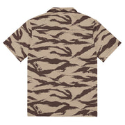Lizard Moroccan Desert CAMO Unisex Short-Sleeve Button Shirt - Button-Up