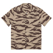Lizard Moroccan Desert CAMO Unisex Short-Sleeve Button Shirt - 2XS - Button-Up