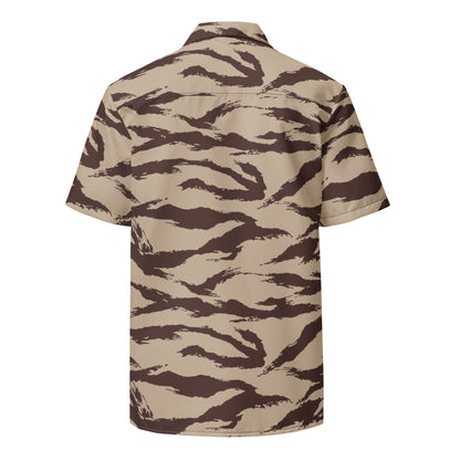 Moroccan Lizard Desert CAMO Unisex button shirt - Button Shirts