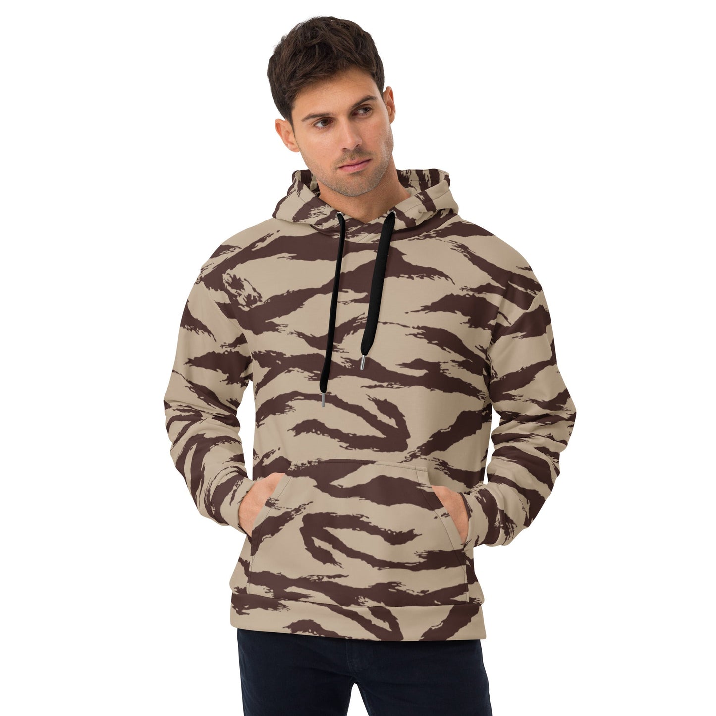 Moroccan Lizard Desert CAMO Unisex Hoodie - 2XS - Hoodies