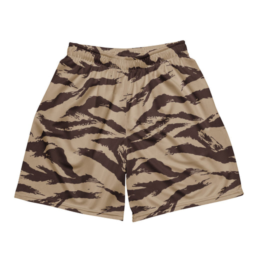 Lizard Moroccan Desert CAMO Unisex Mesh Shorts - 2XS