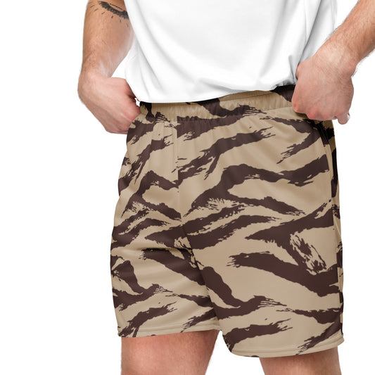 Moroccan Lizard Desert CAMO Unisex mesh shorts - Mesh Shorts