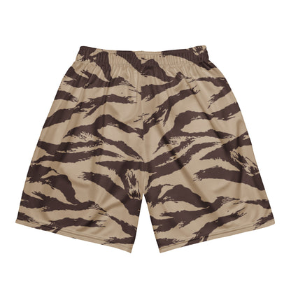 Moroccan Lizard Desert CAMO Unisex mesh shorts - Mesh Shorts