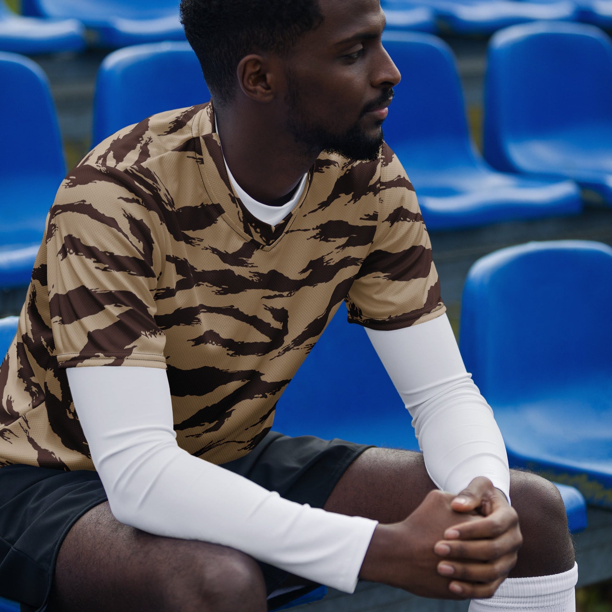 Moroccan Lizard Desert CAMO unisex sports jersey - Sports Jerseys