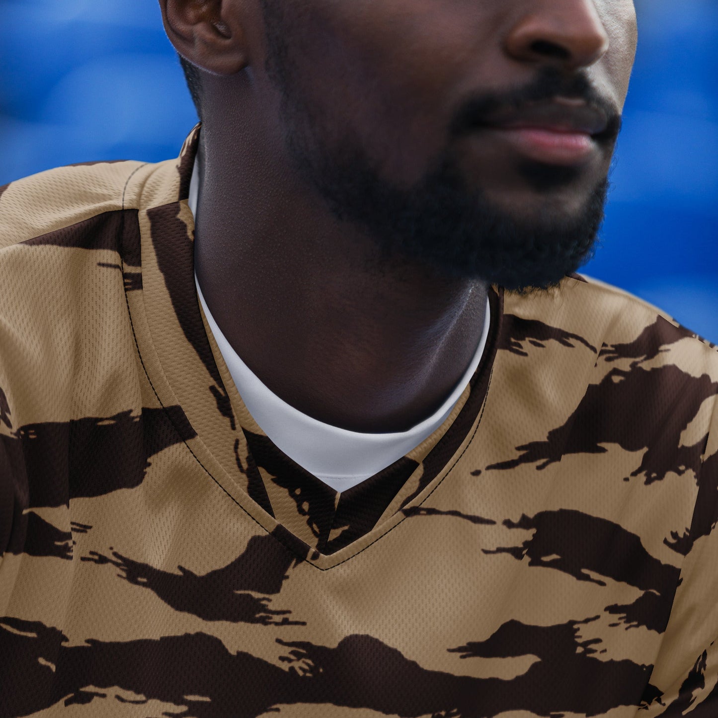 Moroccan Lizard Desert CAMO unisex sports jersey - Sports Jerseys