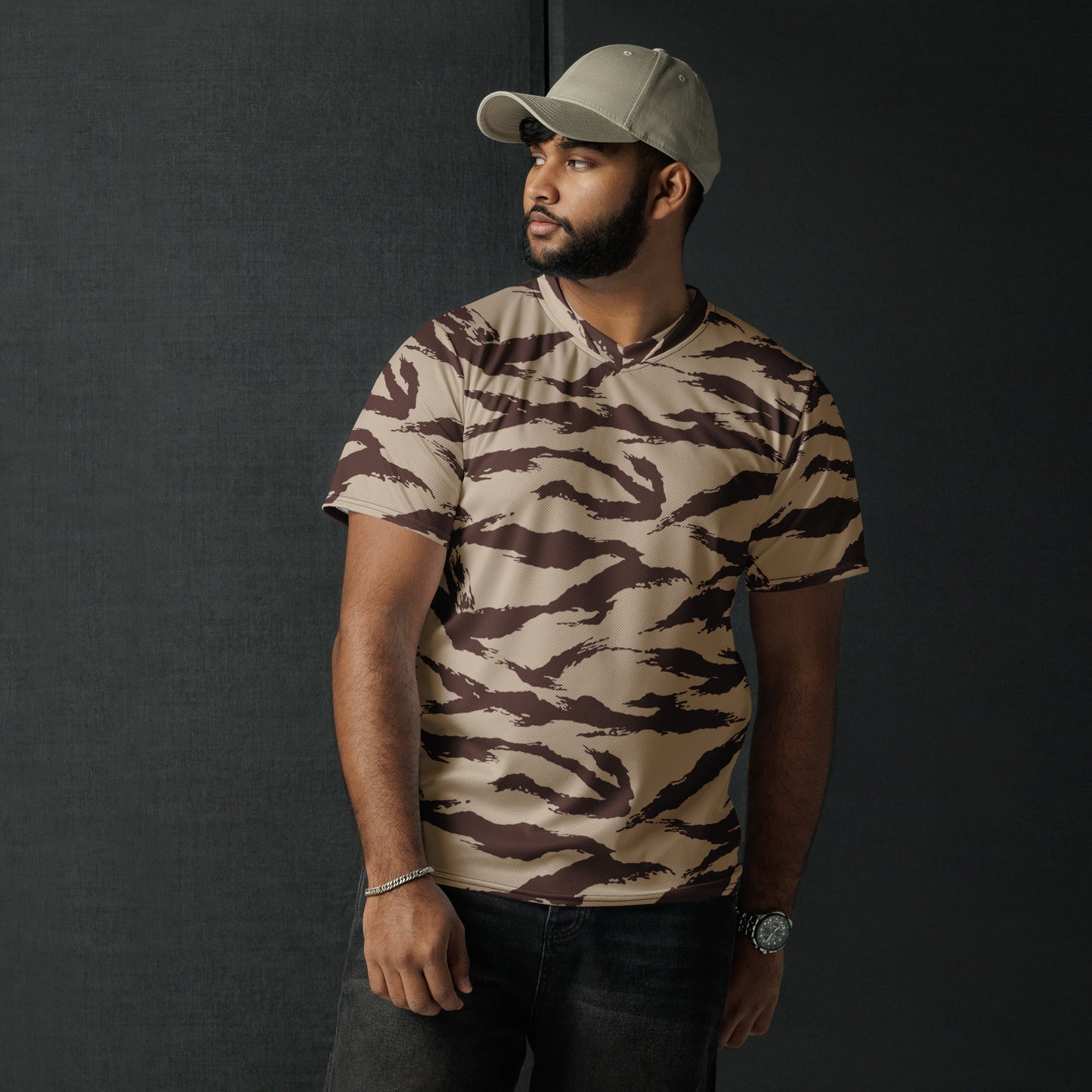 Moroccan Lizard Desert CAMO unisex sports jersey - Sports Jerseys