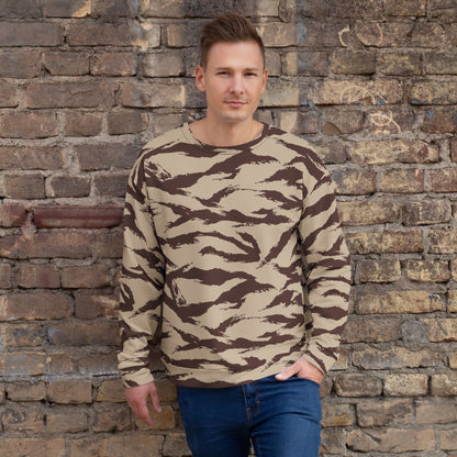 Moroccan Lizard Desert CAMO Unisex Sweatshirt - 2XS - Sweatshirts
