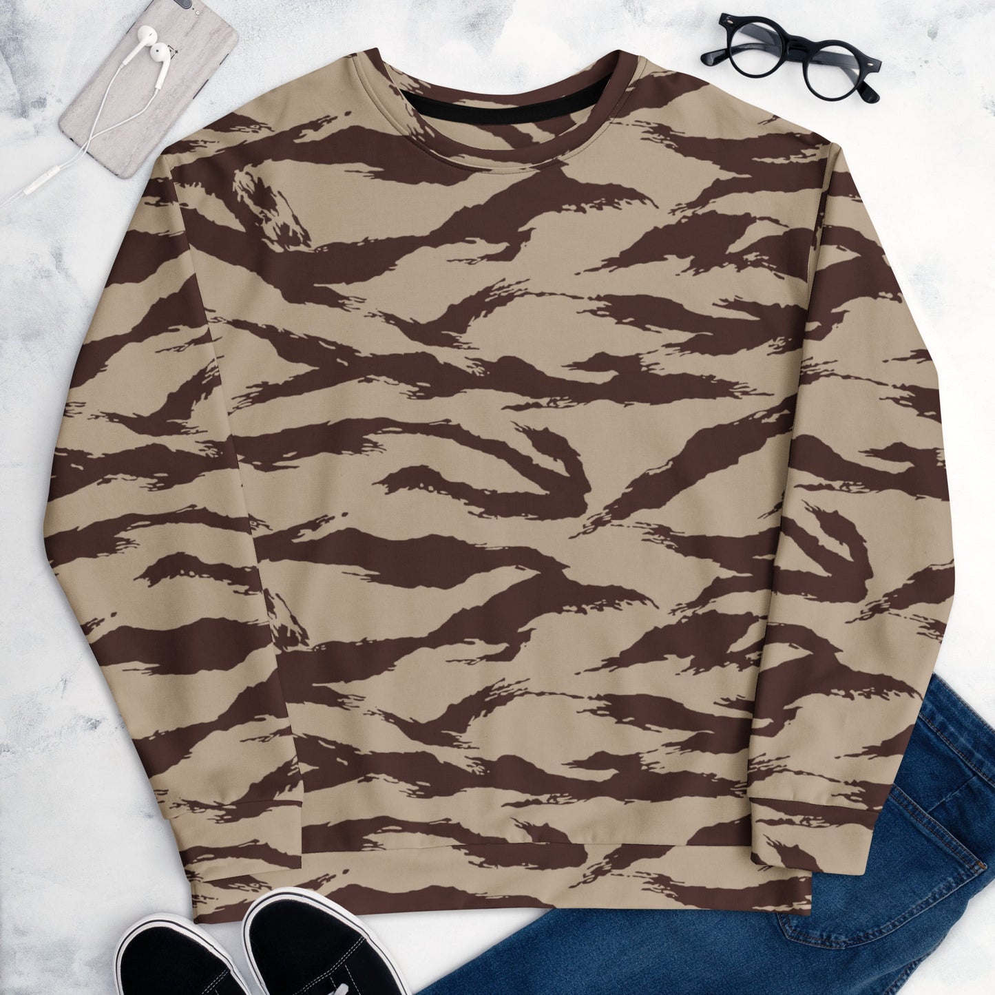 Moroccan Lizard Desert CAMO Unisex Sweatshirt - Sweatshirts