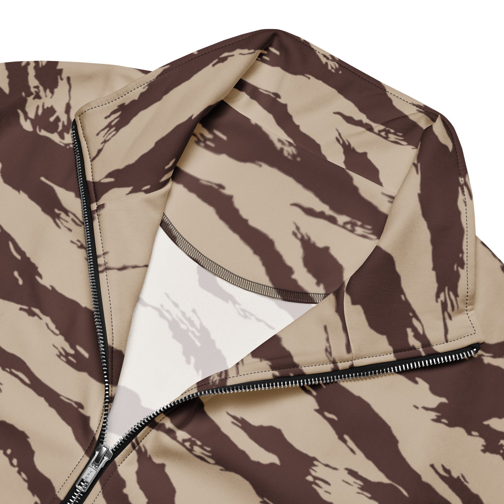 Moroccan Lizard Desert CAMO Unisex track jacket - Track Jackets