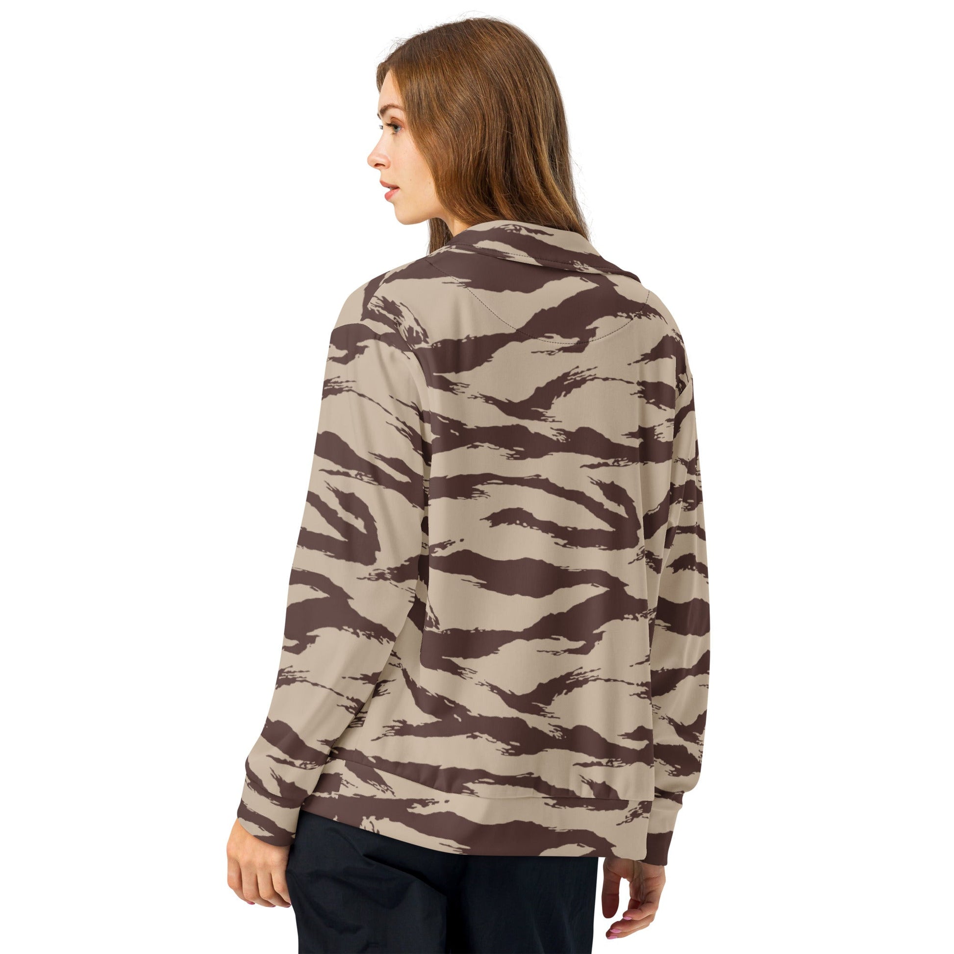 Moroccan Lizard Desert CAMO Unisex track jacket - Track Jackets